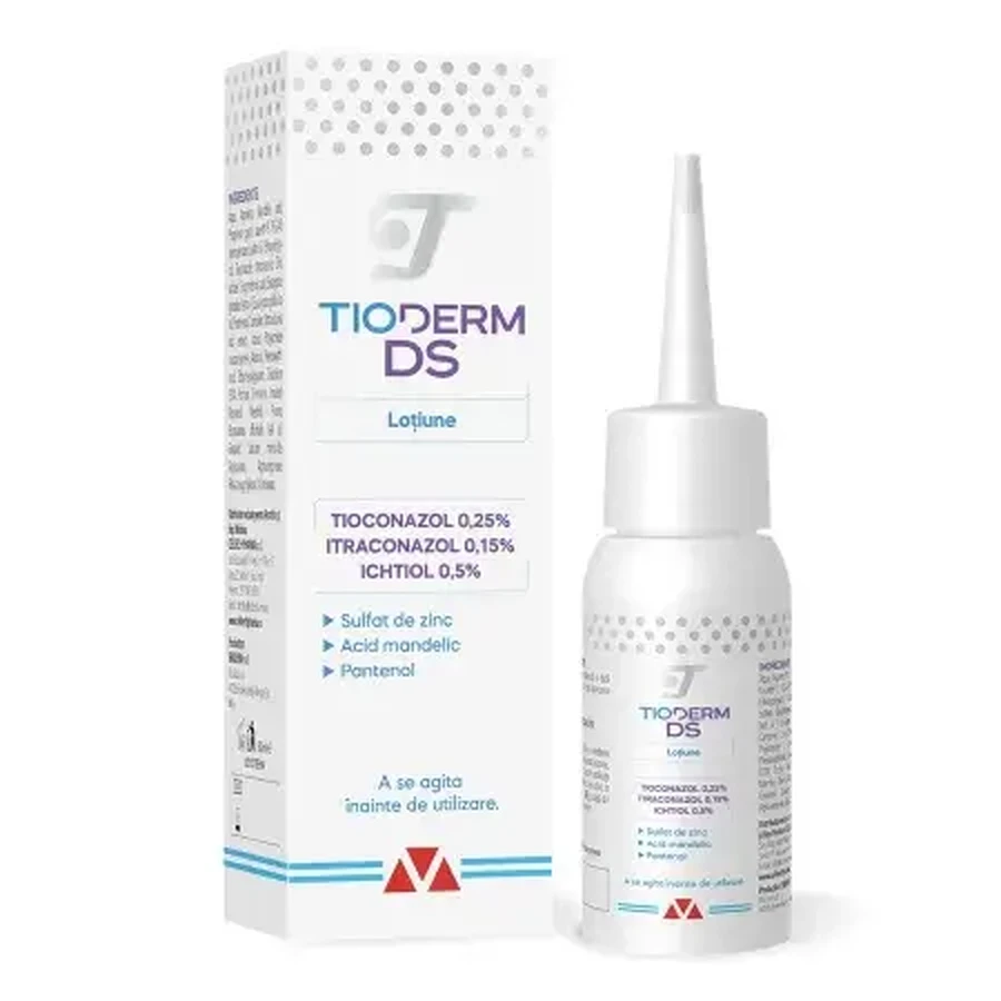 Intensive Lotion für seborrhoische Dermatitis Tioderm DS, 50 ml, Braderm