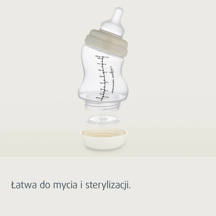 Canpol Babies, S-Shape anti-colic bottle, wide, PP, 24/201, 200 ml + S-Shape XL silicone bottle pacifier, quick/feed, 59/894, from 9 months, 2 pieces free
