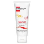 Emolium Suncare set, crème de protection minérale pour enfants dès le premier jour et adultes, SPF 50+, 2 x 50 ml + jeu de plage "attrape la balle" gratuit