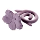 Natruba, Beißring aus Naturkautschuk, Hawaii-Blume, ab Geburt, 1 Stück