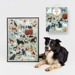 CzuCzu Puzzlove Perros, puzzle familiar, 1000 elementos