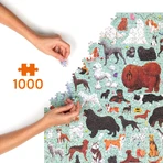 CzuCzu Puzzlove Perros, puzzle familiar, 1000 elementos