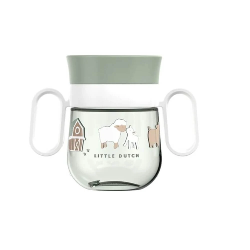 Becher 360° für Kinder, Little Farm, 200 ml, Little Dutch
