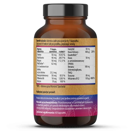 Simple Day Vitamine B Complex Amino, 60 capsules