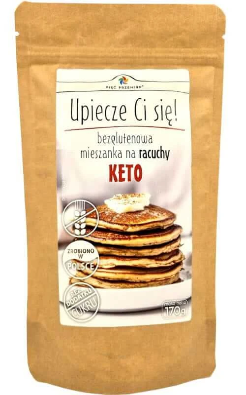 KETO glutenfreie Pfannkuchenmischung 170g FIVE CHANGES