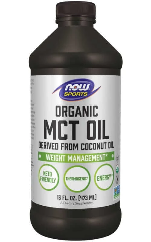 Unparfümiertes MCT-Öl (473 ml) NOW Foods