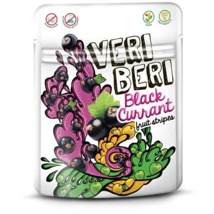 Jeleuri din fructe cu aroma de coacaze negre, 50 g, Veri Beri
