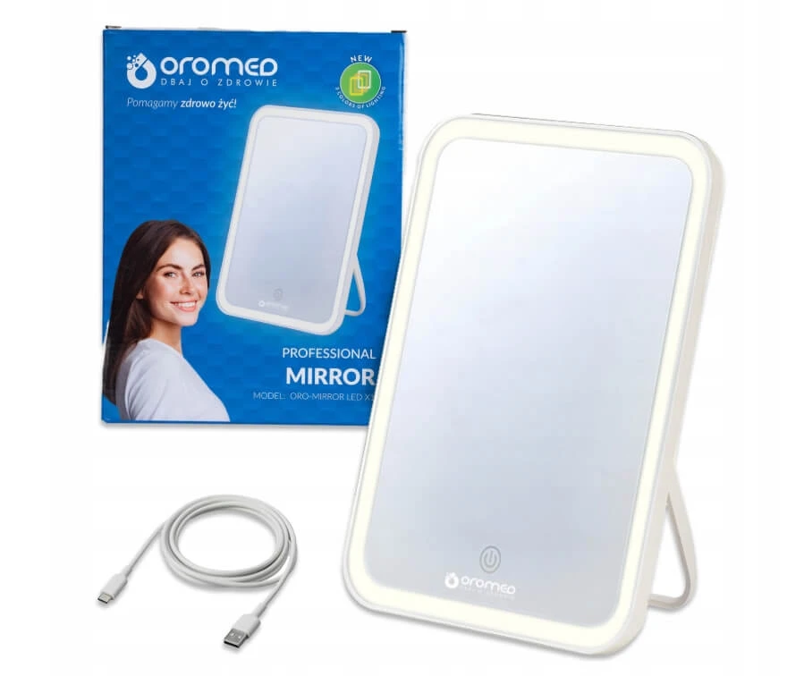 ORO-MIRROR LED-Spiegel x1