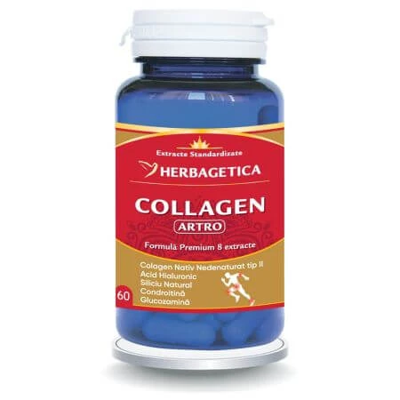 Kollagen arthro, 60 Kapseln, Herbagetica