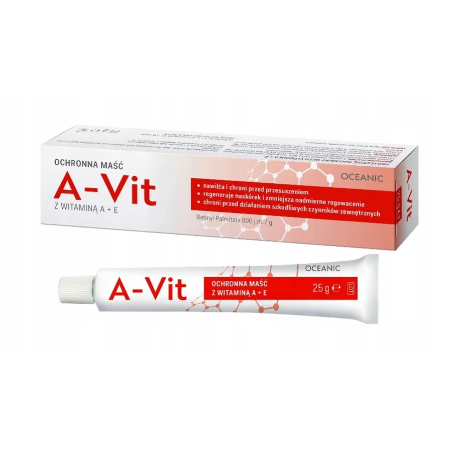 A-Vit beschermende zalf met vitamine A+E, 25 g