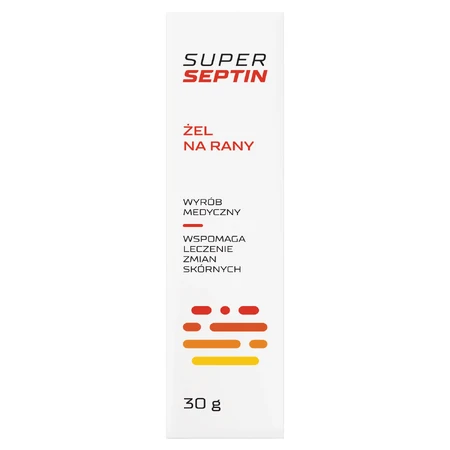 Superseptin, gel pentru răni, 30 g