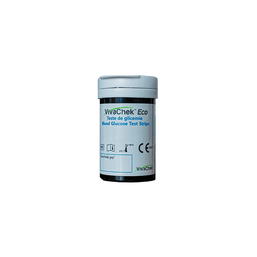 50 VivaChek Eco 50 Blutzuckertests