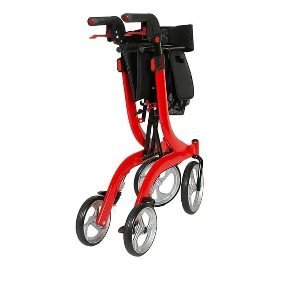 Rolator cu 4 roti cu Inaltime Reglabilia, Usor de Pliat, Sistem Franare Dr. Happy JL9189LH