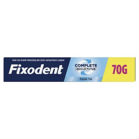 Complete Strong Hold Fresh Prothesenhaftcreme, 70 g, Fixodent