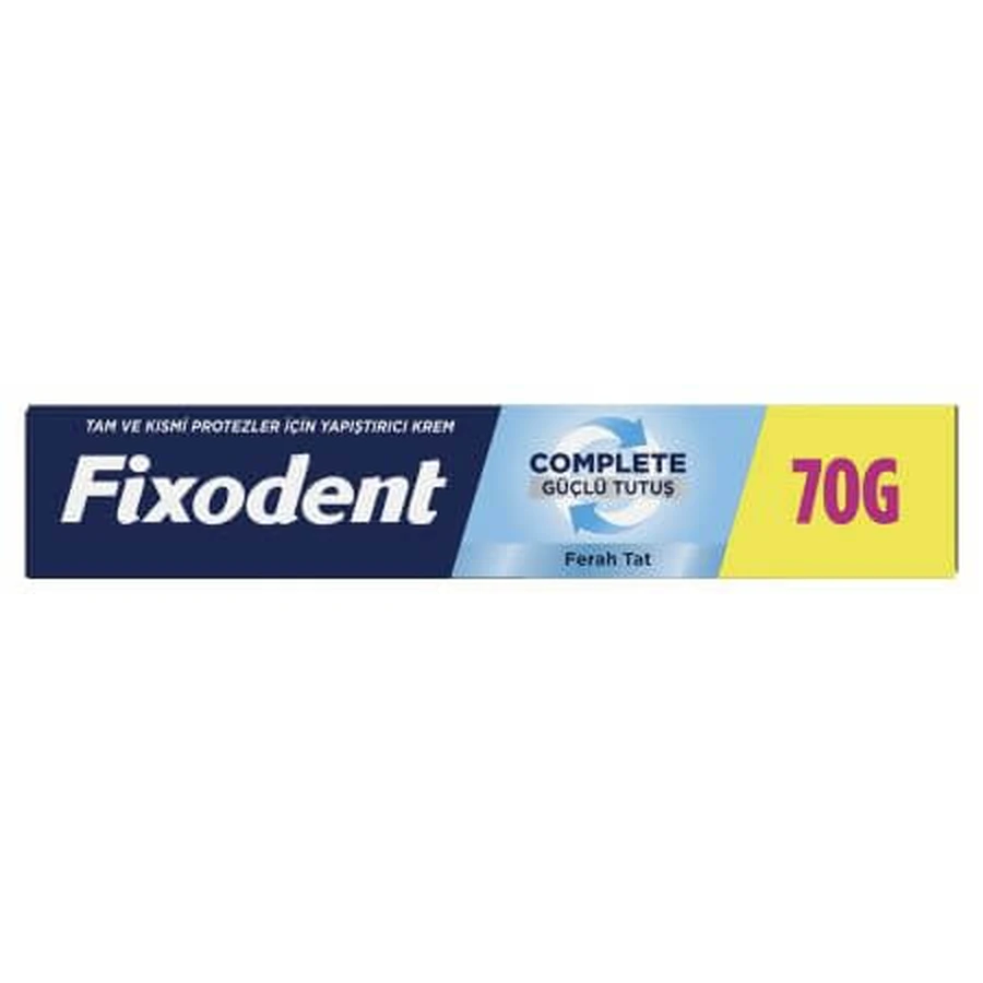 Complete Strong Hold Fresh Prothesenhaftcreme, 70 g, Fixodent