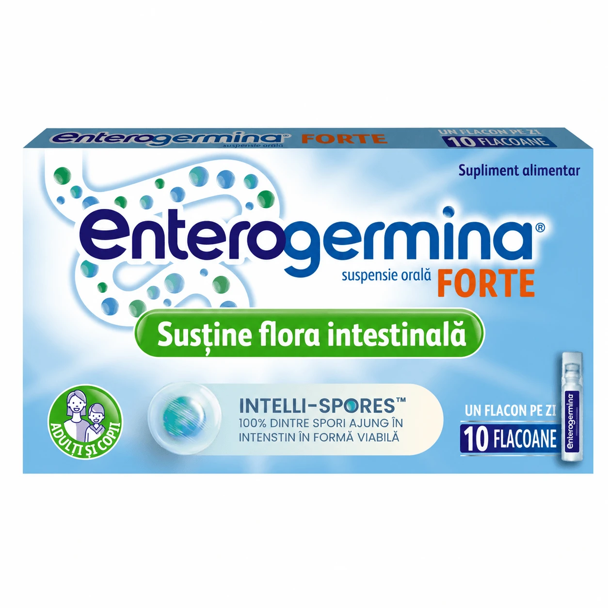 Enterogermina Forte, 10 Ampullen, Sanofi