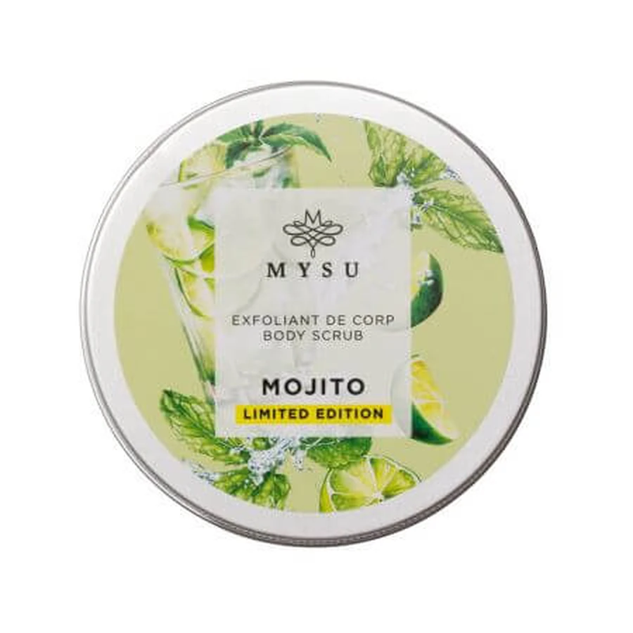 Mojito lichaamsscrub, 185 ml, Mysu Parfume