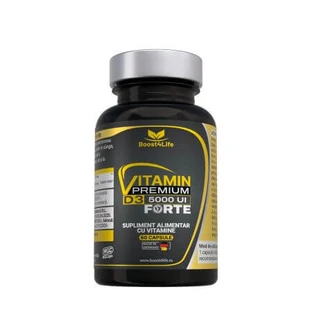 Witamina D3 Premium Forte, 5000 j.m., 60 kapsułek, Boost4life