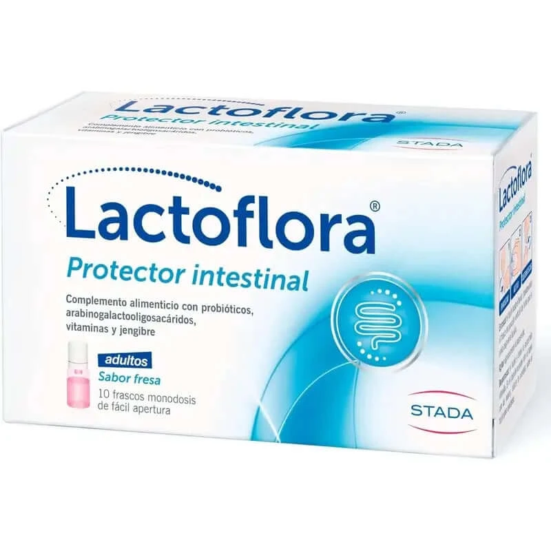 Lactoflora Probiotikum mit Vitaminen 100 Milliarden Erwachsene 10 Einzeldosisflaschen