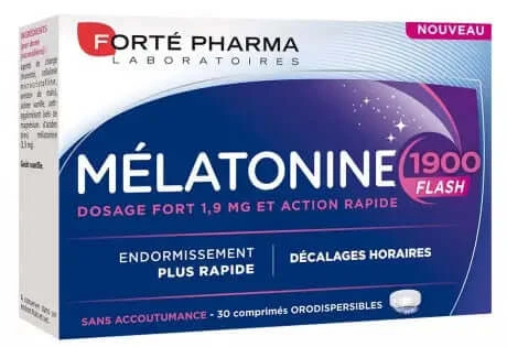 Forte Pharma Melatonin Flash 1900 30 Tabletten zum Einnehmen