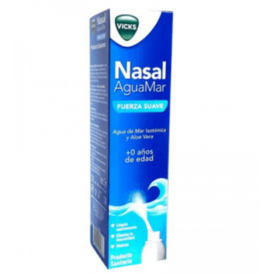 Vicks Gentle Sea Water Spray nazal cu rezistență ușoară 120ml