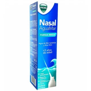 Vicks Nasal Nasal AguaMar Mittlere Stärke 120ml
