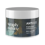Clochee Simply Nature Anti Age, crema notte ricca di ceramide, 50 ml