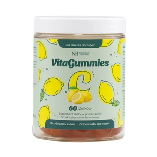 Noble Health VitaGummies Vitamina C, aromă de lămâie și limetă, 60 bucăți
