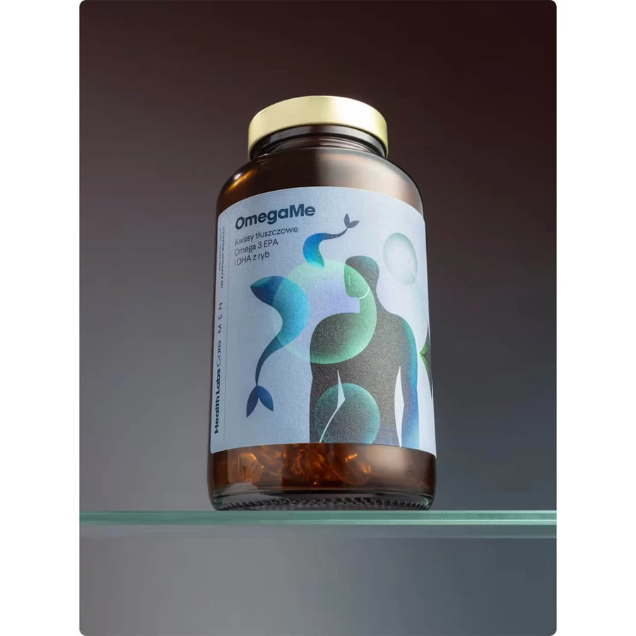 Health Labs OmegaMe Men, 120 kapsułek: ceny i cechy
