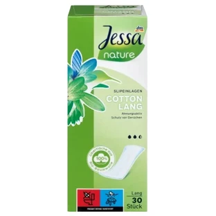 Jessa, Baumwolle Lang Natur, Einlegesohlen, 30 Stück