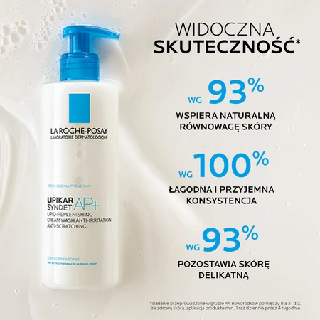 Set La Roche-Posay Lipikar Baume AP+M, Körperlotion, 400 ml + Syndet AP+, Körperreinigungscreme, ab Geburt, 400 ml