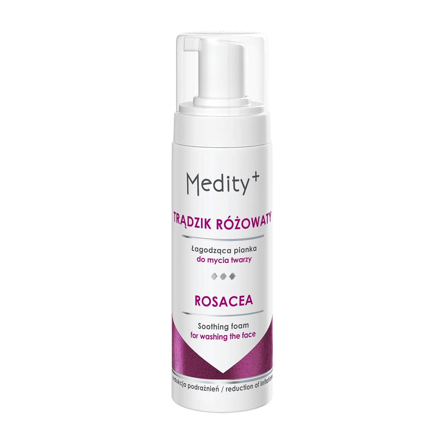 Ava Medity+ Akne Rosacea, beruhigender Reinigungsschaum für das Gesicht, 150 ml