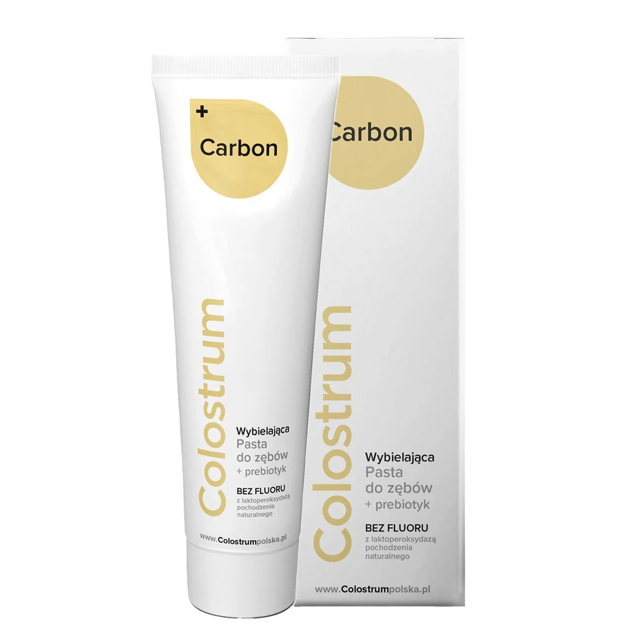 Colostrum Carbon, Zahnpasta, fluoridfrei, 75 ml