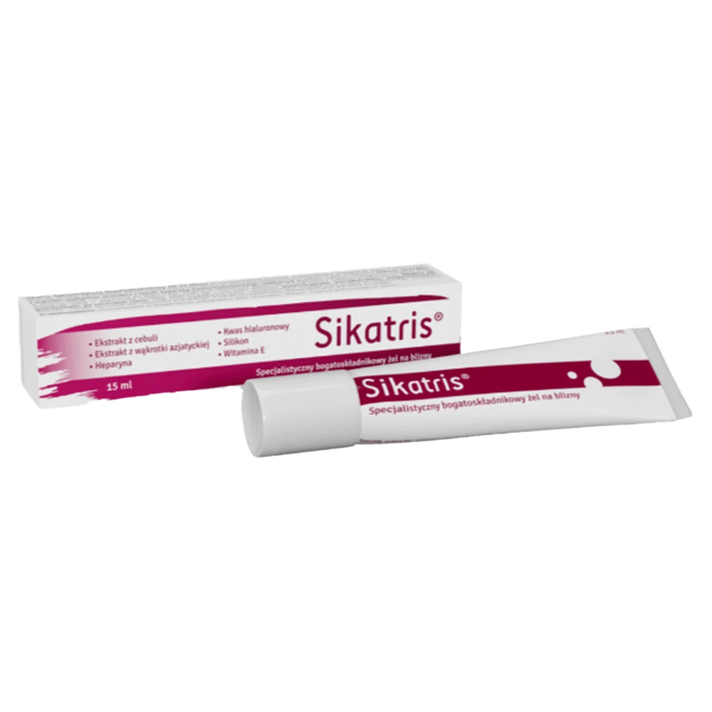 Sikatris, reichhaltiges Spezialgel für Narben, 15 ml