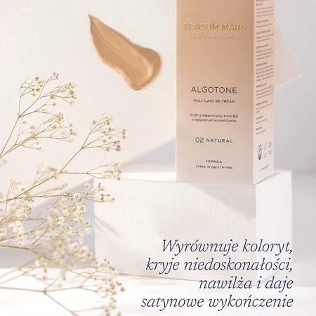 Sensum Mare Algotone, Multipflege BB Creme, 02 natürlich, SPF 15, 30 ml