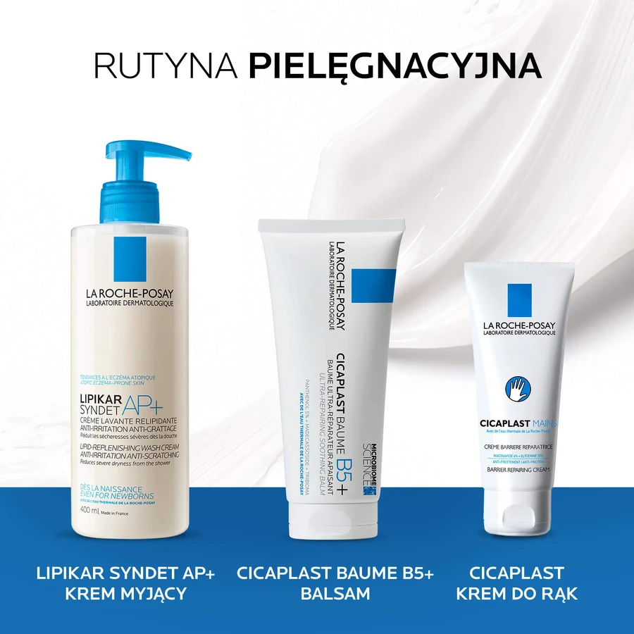 Set La Roche-Posay Cicaplast Baume B5+, loțiune regenerantă calmantă, 100 ml + loțiune 40 ml