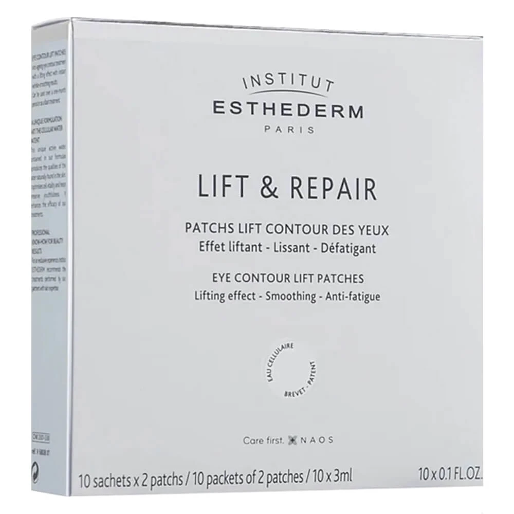 Esthederm Lift & Repair, Augenkontur-Liftingpflaster, Lifting-Augenpflaster, 10 Portionsbeutel