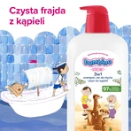 Bambino Kids, gel lavante per corpo e capelli 2 in 1, surykats, da 1 anno, 1 l
