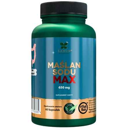 Lanco Nutritions Sodium Butyrate Max, 60 capsule