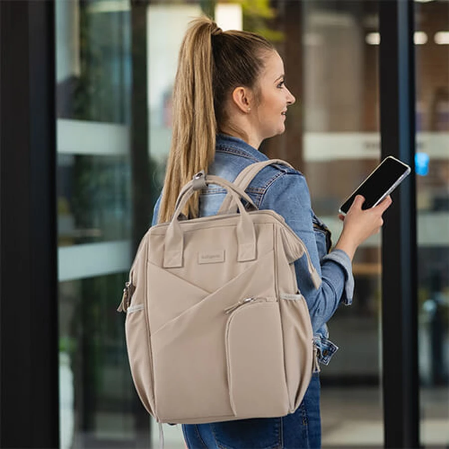 Baby Ono, mochila para mamá, Modern Style, beige