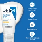 CeraVe set, washing gel against imperfections, 236 ml + moisturizing face cream with ceramides, SPF 50, 52 ml