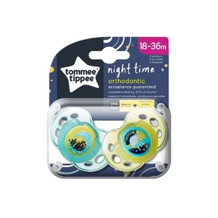 Tommee Tippee Suzeta de noapte 18-36m, 2 buc.