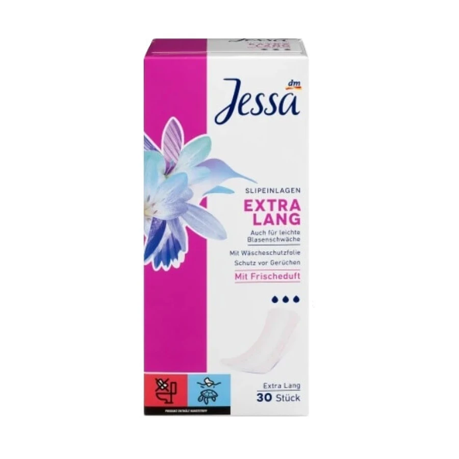 Jessa, Damenbinden, Extra Lang Frischeduft, 30 Stück