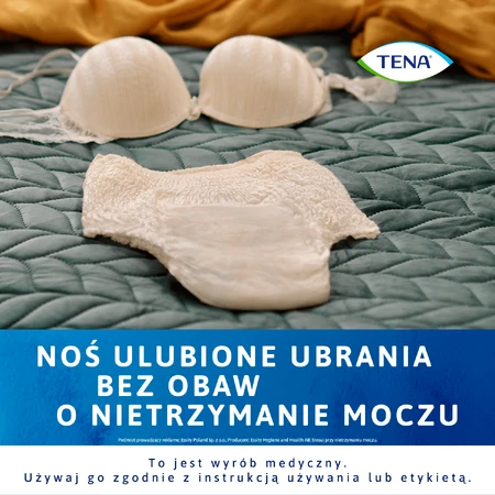 Tena Lady Pants Creme, absorberende slips, maat L, 95-130 cm, Plus, 8 stuks