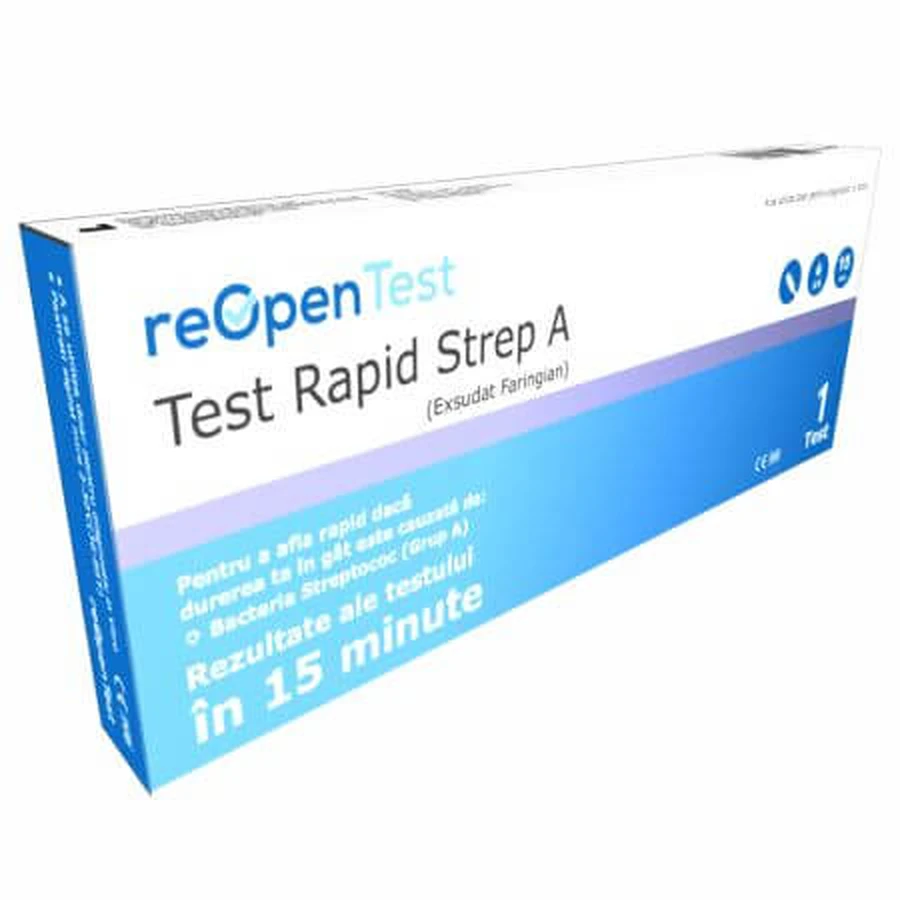 Schnelltest Strep A Reopen, 1 Stück, Montana Med