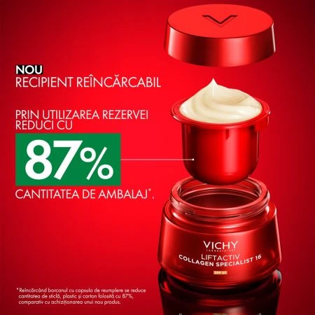 Vichy Liftactiv Collageen Specialist 16 Anti-Rimpel Dagcrème SPF 50, 50 ml, Vichy
