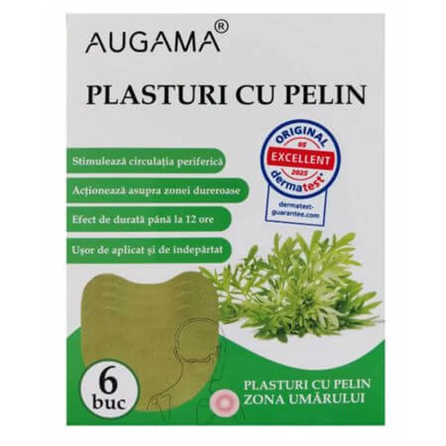 Parches de hombro Augama con ajenjo, 6 piezas, Henan Kangdi Medical