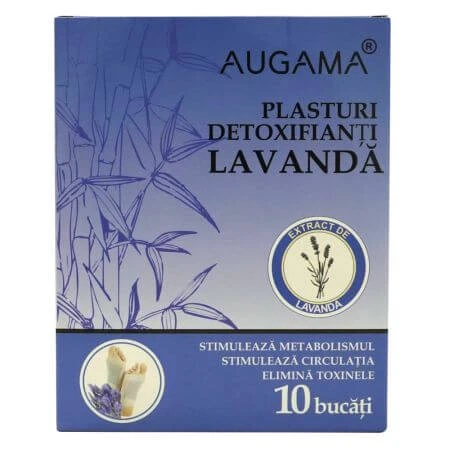 Augama Lavendel Entgiftungspflaster, 10x12 cm, 10 Stück, Henan Kangdi Medical