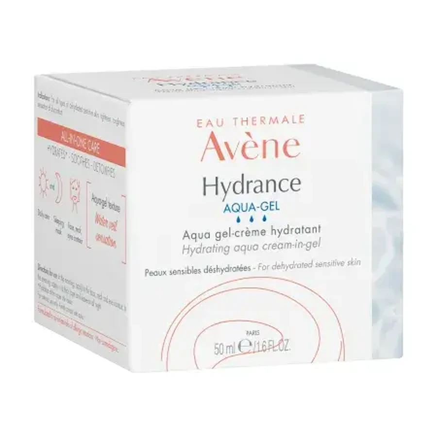 Feuchtigkeitsspendende Gesichtscreme Aqua Gel Hydrance, 50 ml, Avene