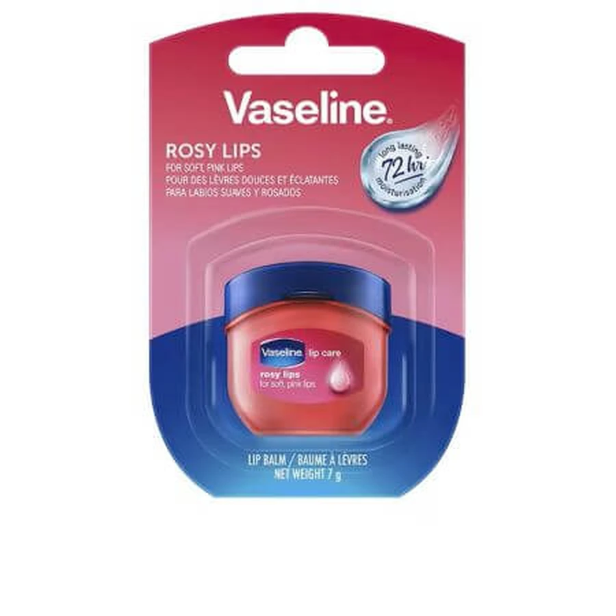 Balsam pentru buze Rosy Lips Vaseline, 7 g, Unilever